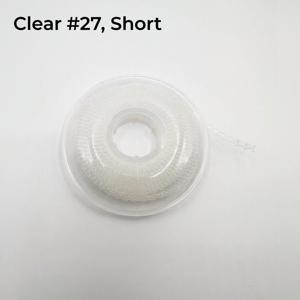 Dental Orthodontic Power Chain – Short & Closed, Multiple Color for Tooth Movement & Space Closure