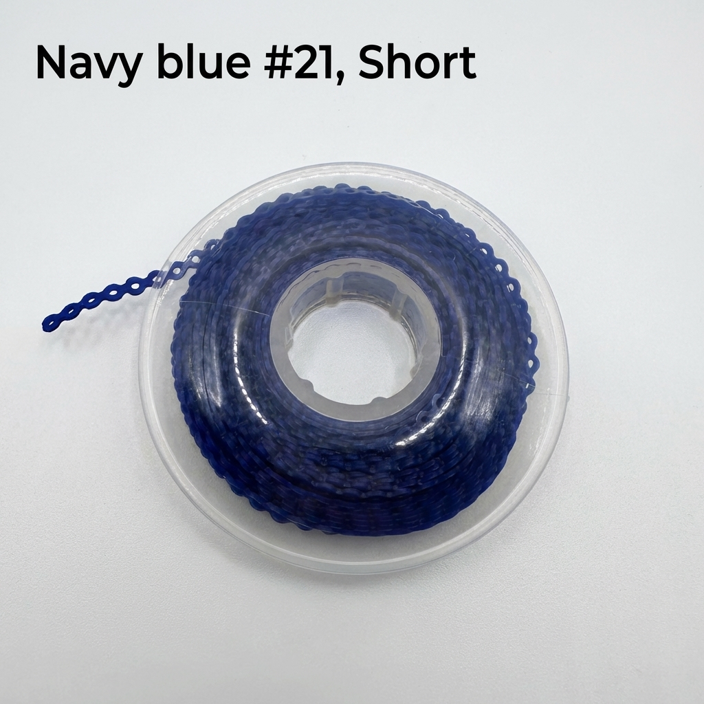 Dental Orthodontic Power Chain – Short & Closed, Multiple Color for Tooth Movement & Space Closure