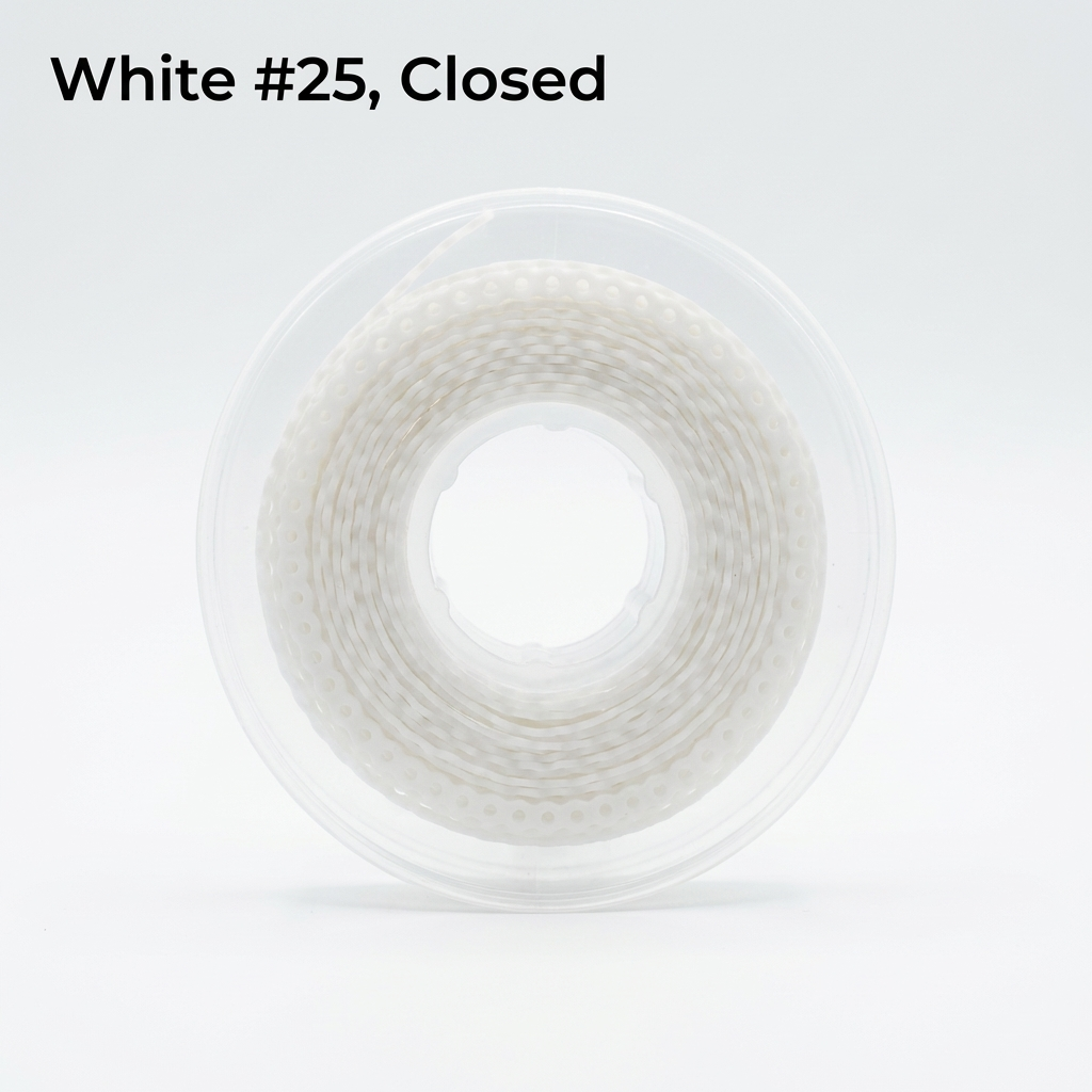 Dental Orthodontic Power Chain – Short & Closed, Multiple Color for Tooth Movement & Space Closure