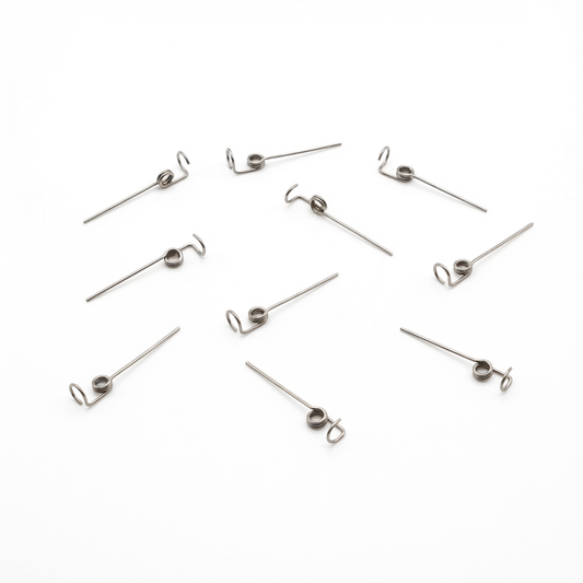 10 pcs Dental Orthodontic Rotating Spring Square Wire Uprighting cw/ccw