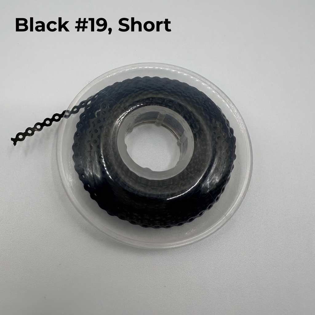 Dental Orthodontic Power Chain – Short & Closed, Multiple Color for Tooth Movement & Space Closure