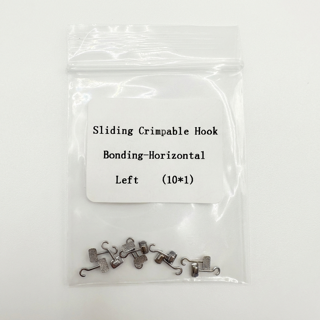 Slidingcrimpablehookbondinghorizontalleft10pcs