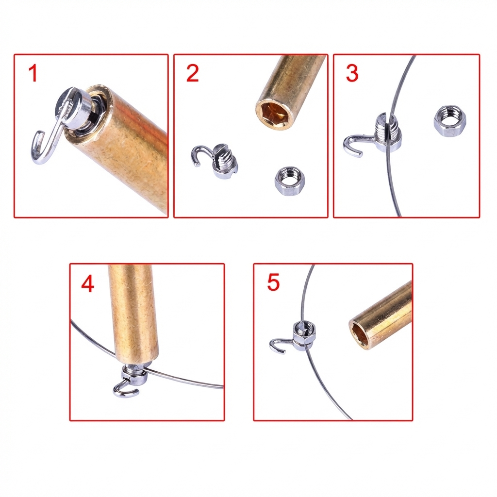Orthodontic stop lock left/right 10 pcs/pack with tool