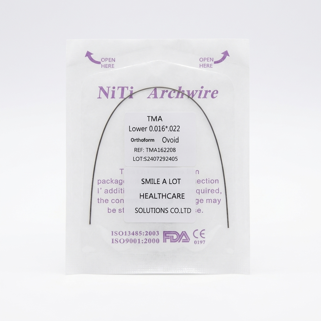 Dental Orthodontic Archwire TMA(Beta Titanium) wire Round /Rectangular 1 pc/pack