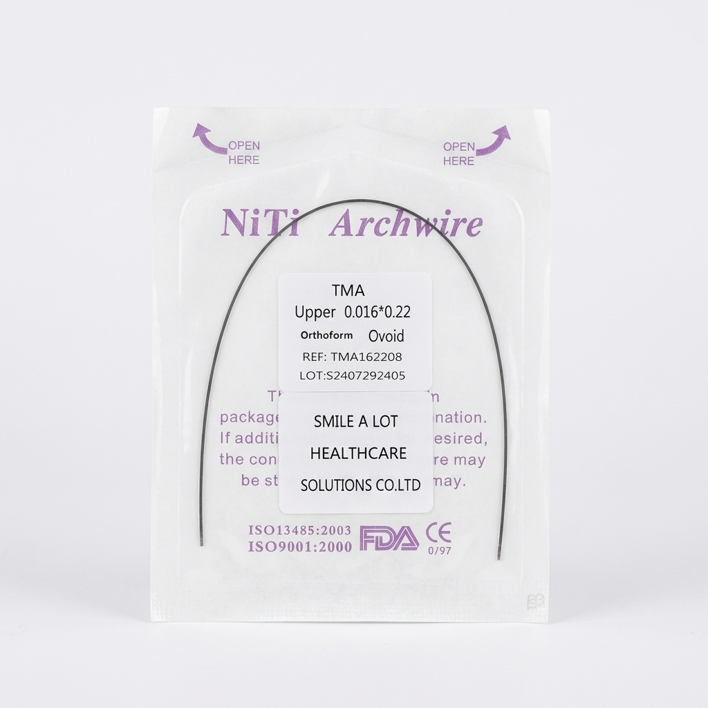 Dental Orthodontic Archwire TMA(Beta Titanium) wire Round /Rectangular 1 pc/pack