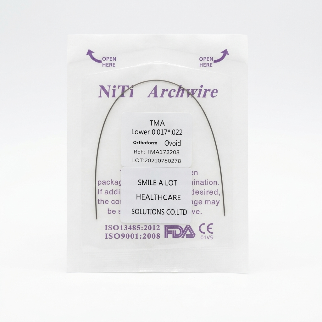 Dental Orthodontic Archwire TMA(Beta Titanium) wire Round /Rectangular 1 pc/pack