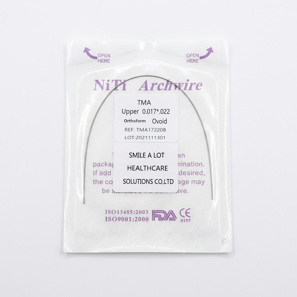 Dental Orthodontic Archwire TMA(Beta Titanium) wire Round /Rectangular 1 pc/pack