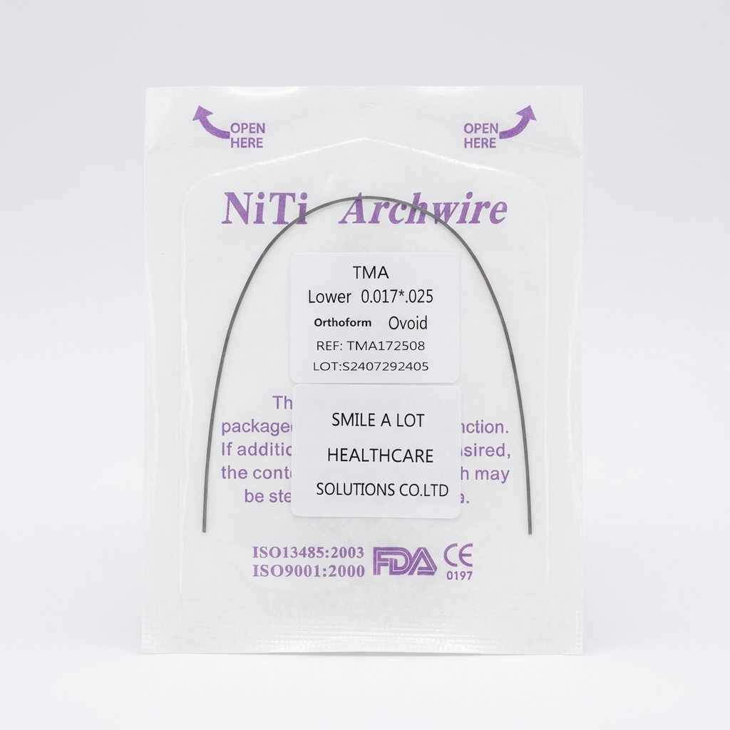 Dental Orthodontic Archwire TMA(Beta Titanium) wire Round /Rectangular 1 pc/pack