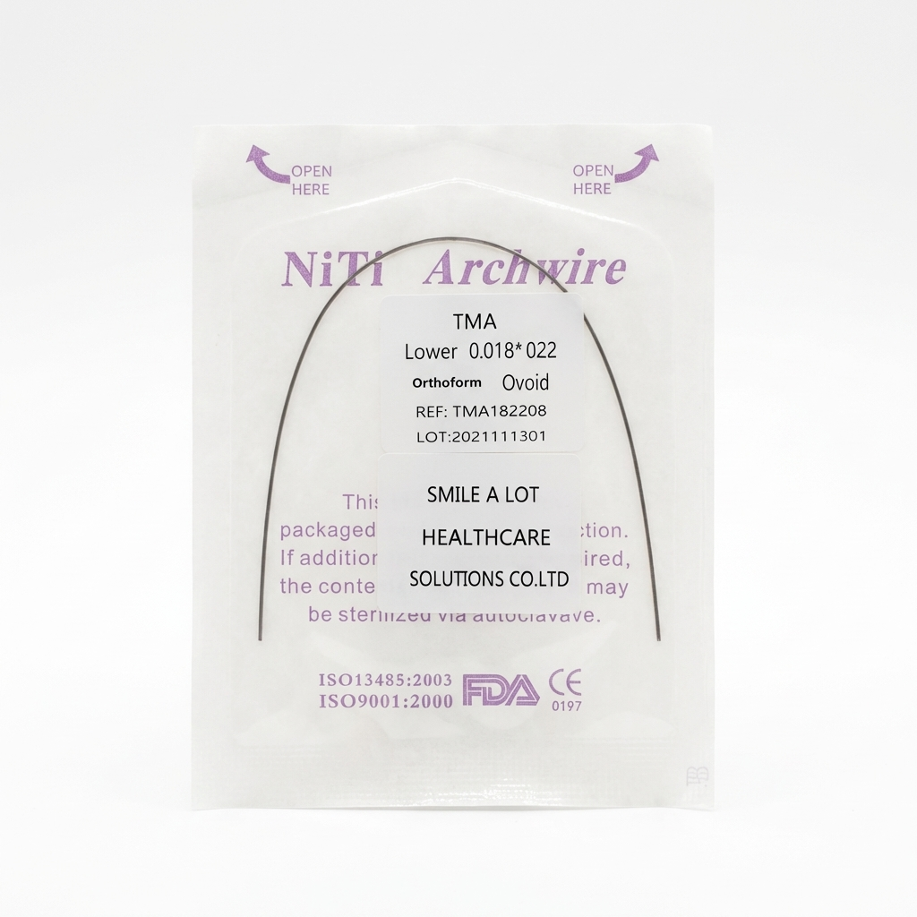 Dental Orthodontic Archwire TMA(Beta Titanium) wire Round /Rectangular 1 pc/pack
