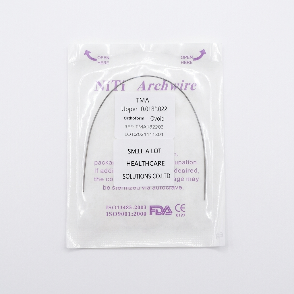 Dental Orthodontic Archwire TMA(Beta Titanium) wire Round /Rectangular 1 pc/pack