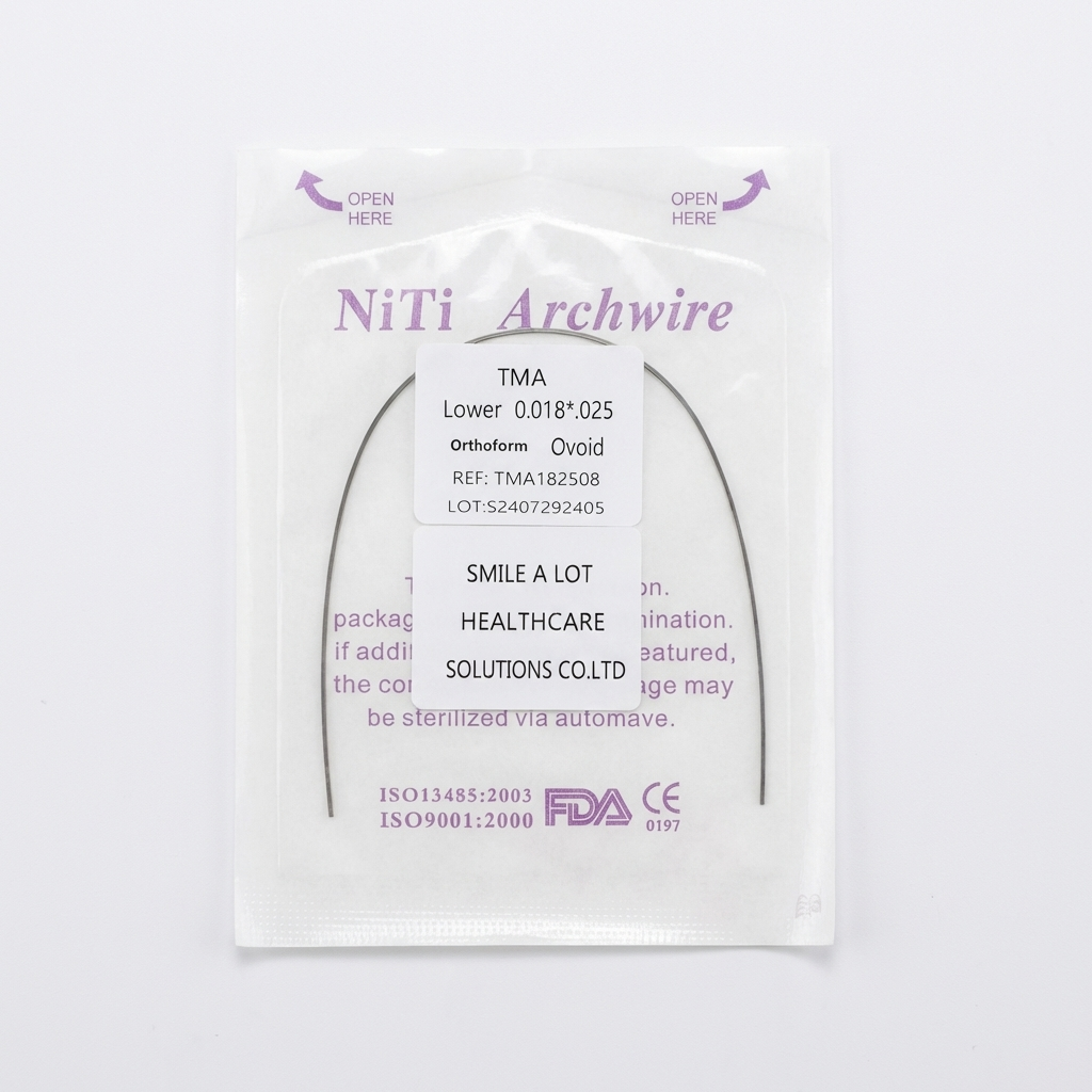 Dental Orthodontic Archwire TMA(Beta Titanium) wire Round /Rectangular 1 pc/pack