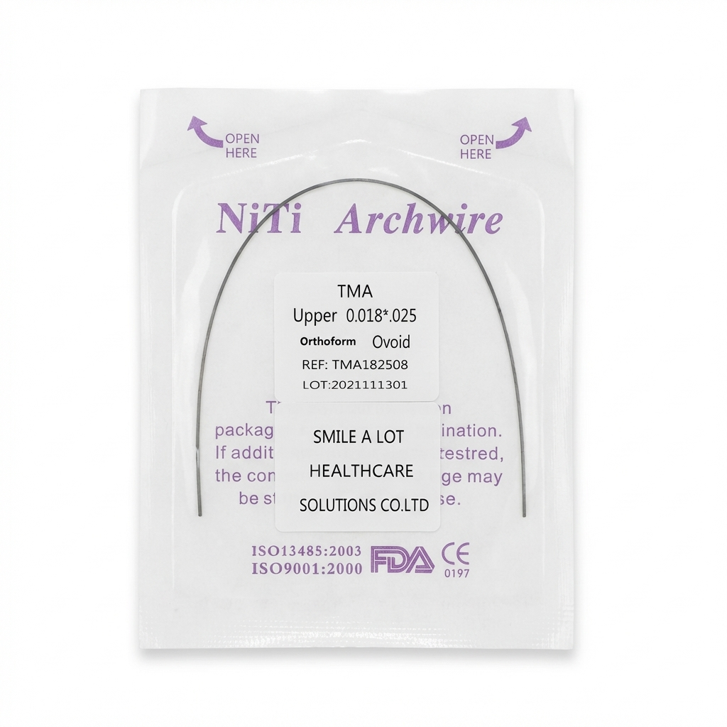 Dental Orthodontic Archwire TMA(Beta Titanium) wire Round /Rectangular 1 pc/pack