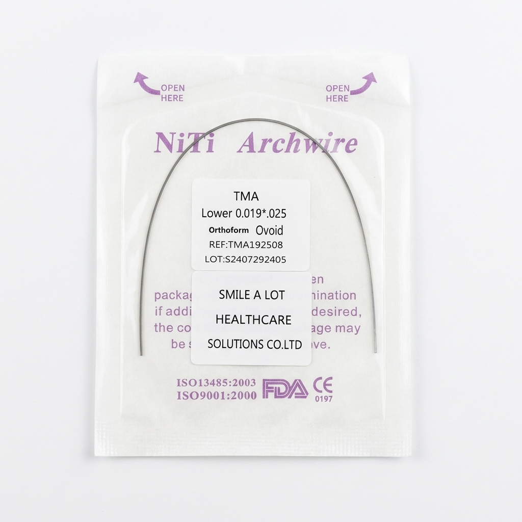 Dental Orthodontic Archwire TMA(Beta Titanium) wire Round /Rectangular 1 pc/pack