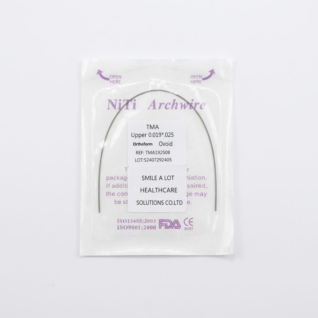 Dental Orthodontic Archwire TMA(Beta Titanium) wire Round /Rectangular 1 pc/pack