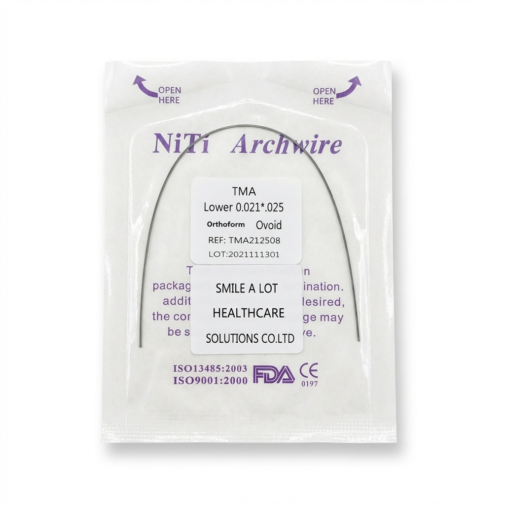 Dental Orthodontic Archwire TMA(Beta Titanium) wire Round /Rectangular 1 pc/pack