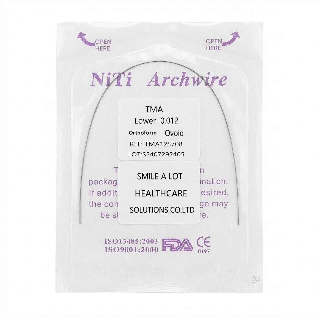 Dental Orthodontic Archwire TMA(Beta Titanium) wire Round /Rectangular 1 pc/pack