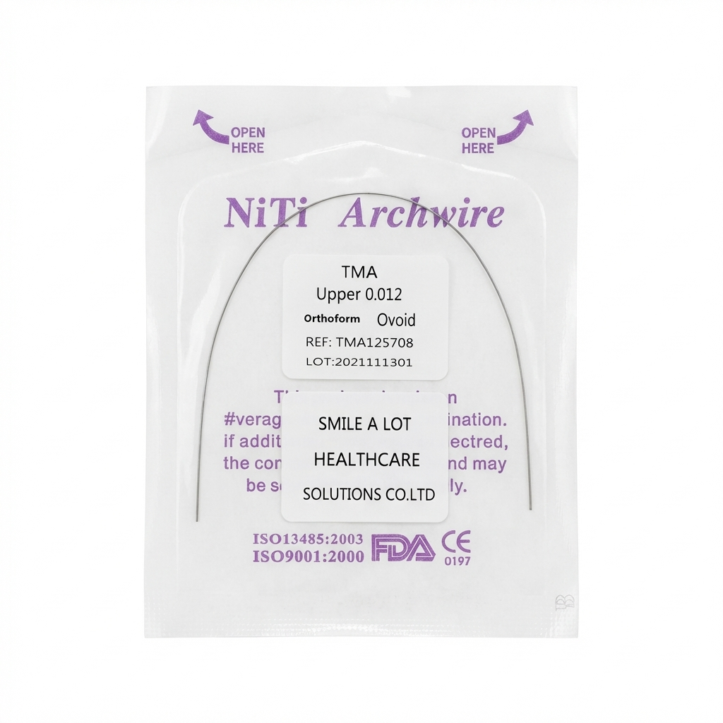 Dental Orthodontic Archwire TMA(Beta Titanium) wire Round /Rectangular 1 pc/pack