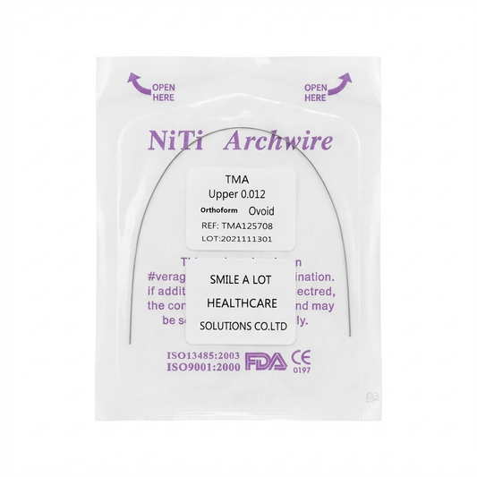 Dental Orthodontic Archwire TMA(Beta Titanium) wire Round /Rectangular 1 pc/pack