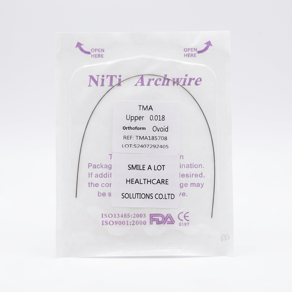 Dental Orthodontic Archwire TMA(Beta Titanium) wire Round /Rectangular 1 pc/pack