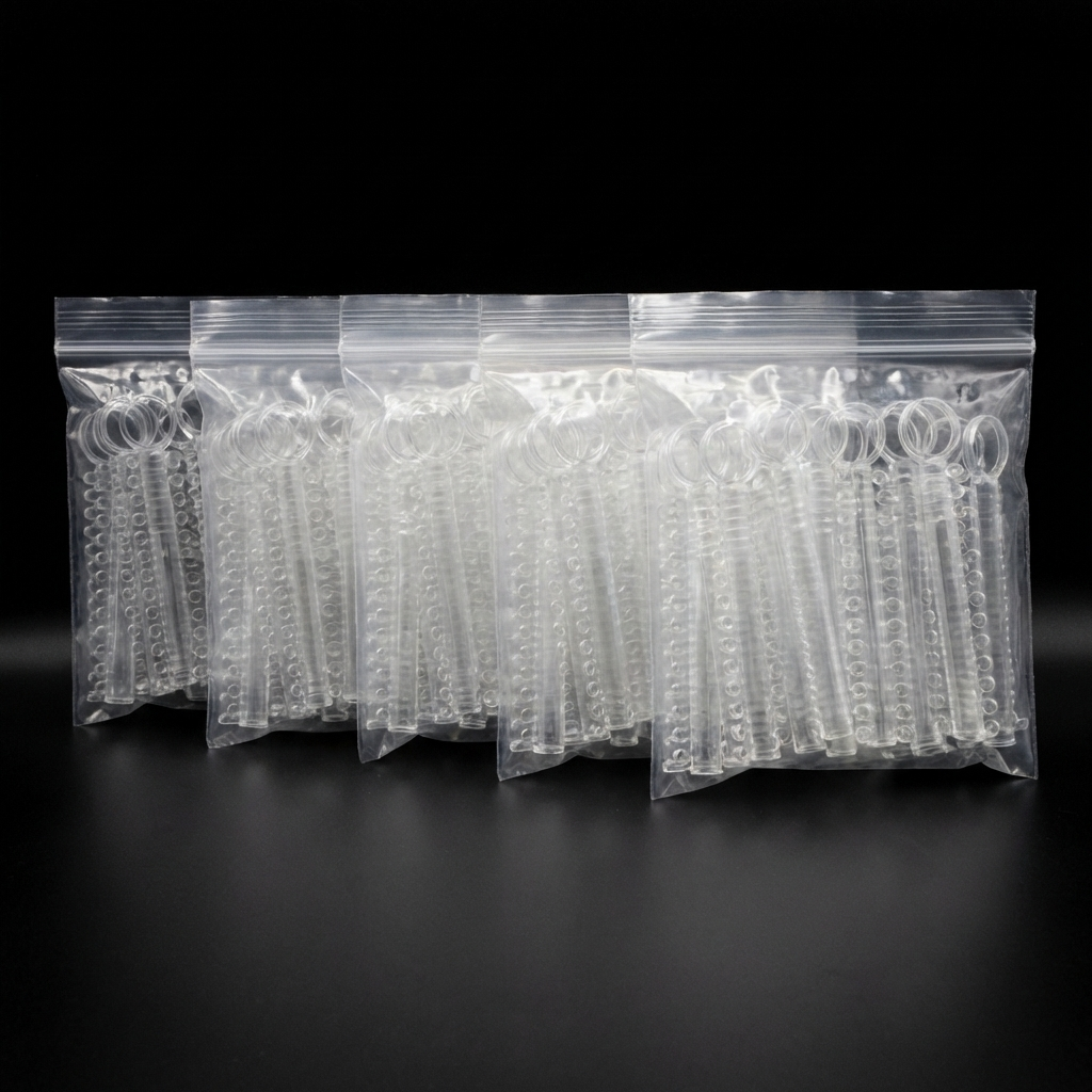 Orthodontic Ligature Ties 1040 pcs – Comfortable, High Elastic, Durable Braces Ties in Gray, Clear, Black, Light Blue & Mixed Colors