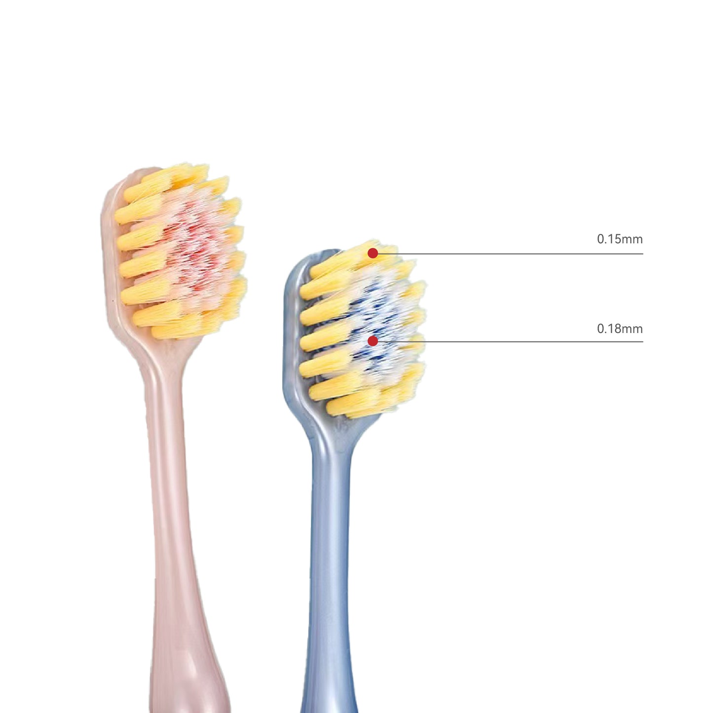 Toothbrush soft bristals