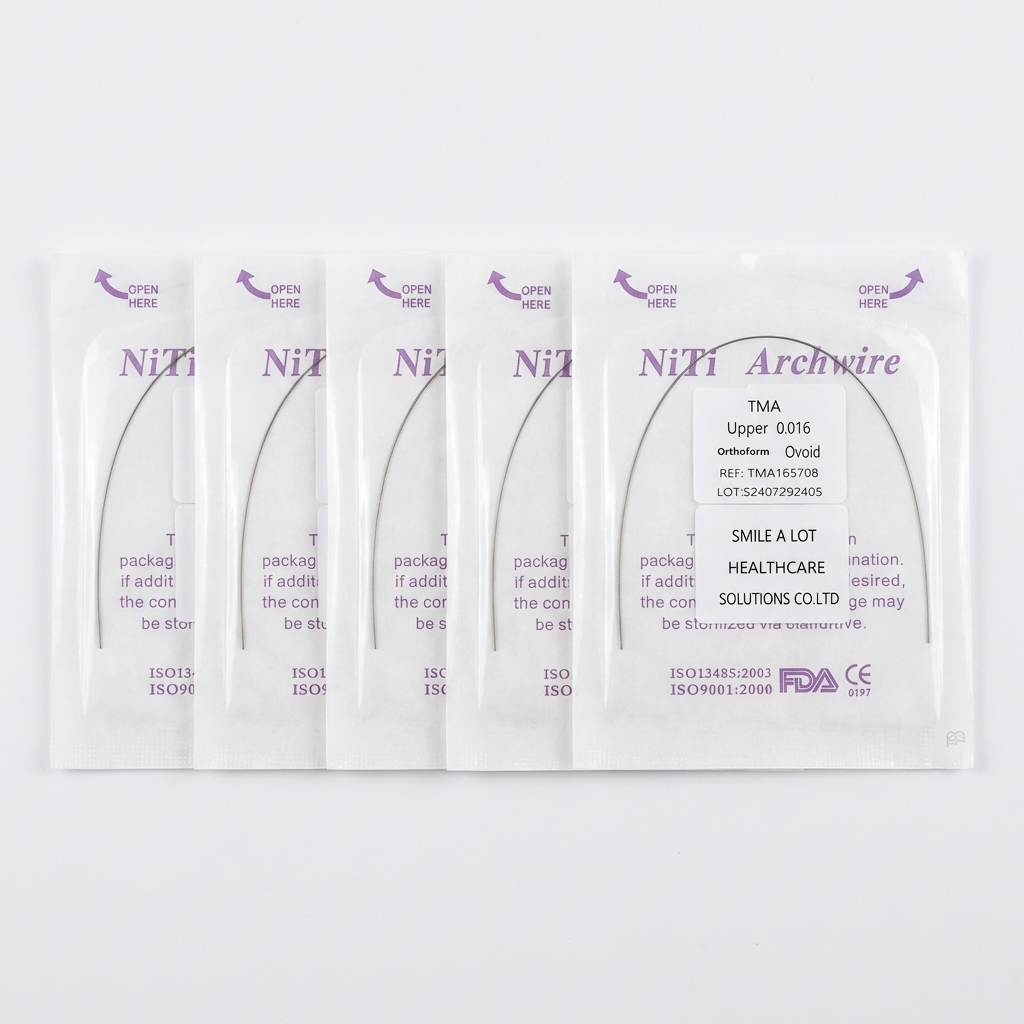 Dental Orthodontic Archwire TMA(Beta Titanium) wire Round /Rectangular 1 pc/pack