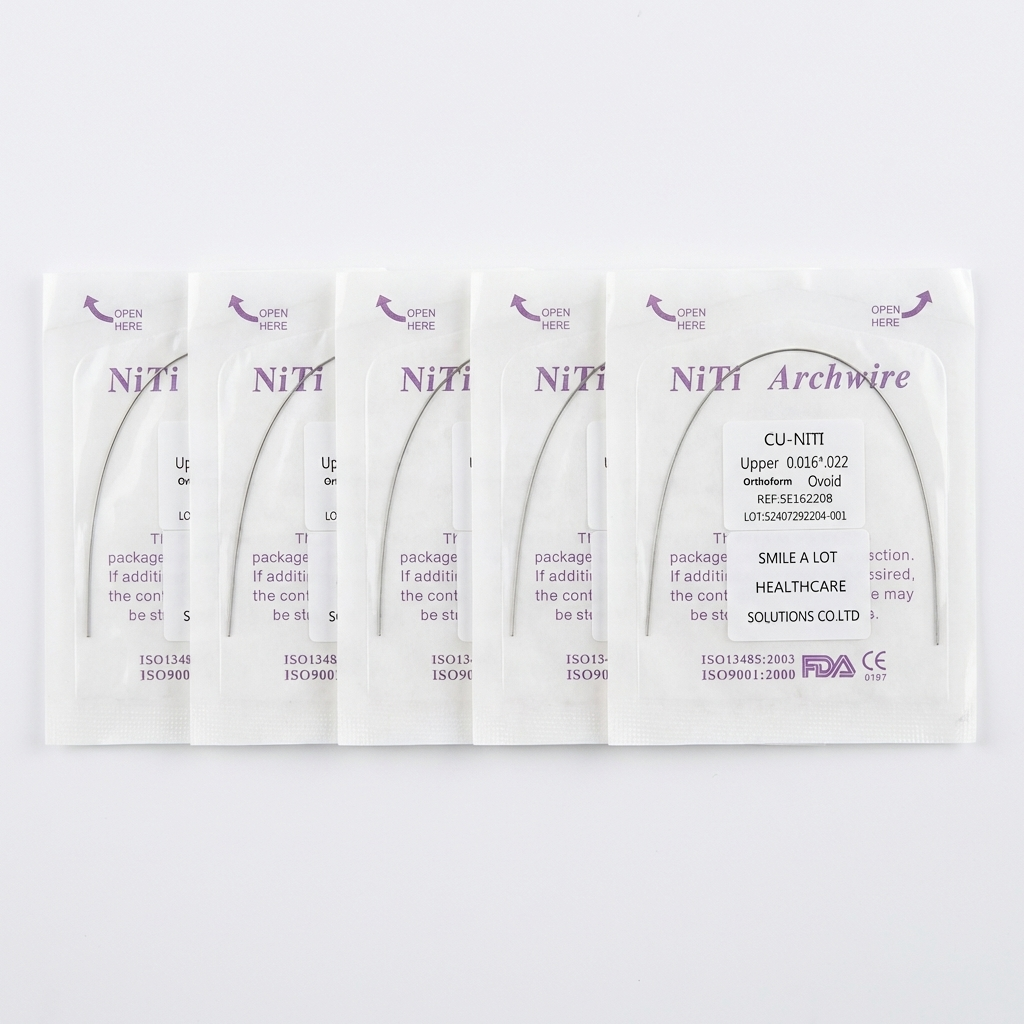 Dental Orthodontic CU-NITI Archwire Round/Rectangular 1 pc/pack