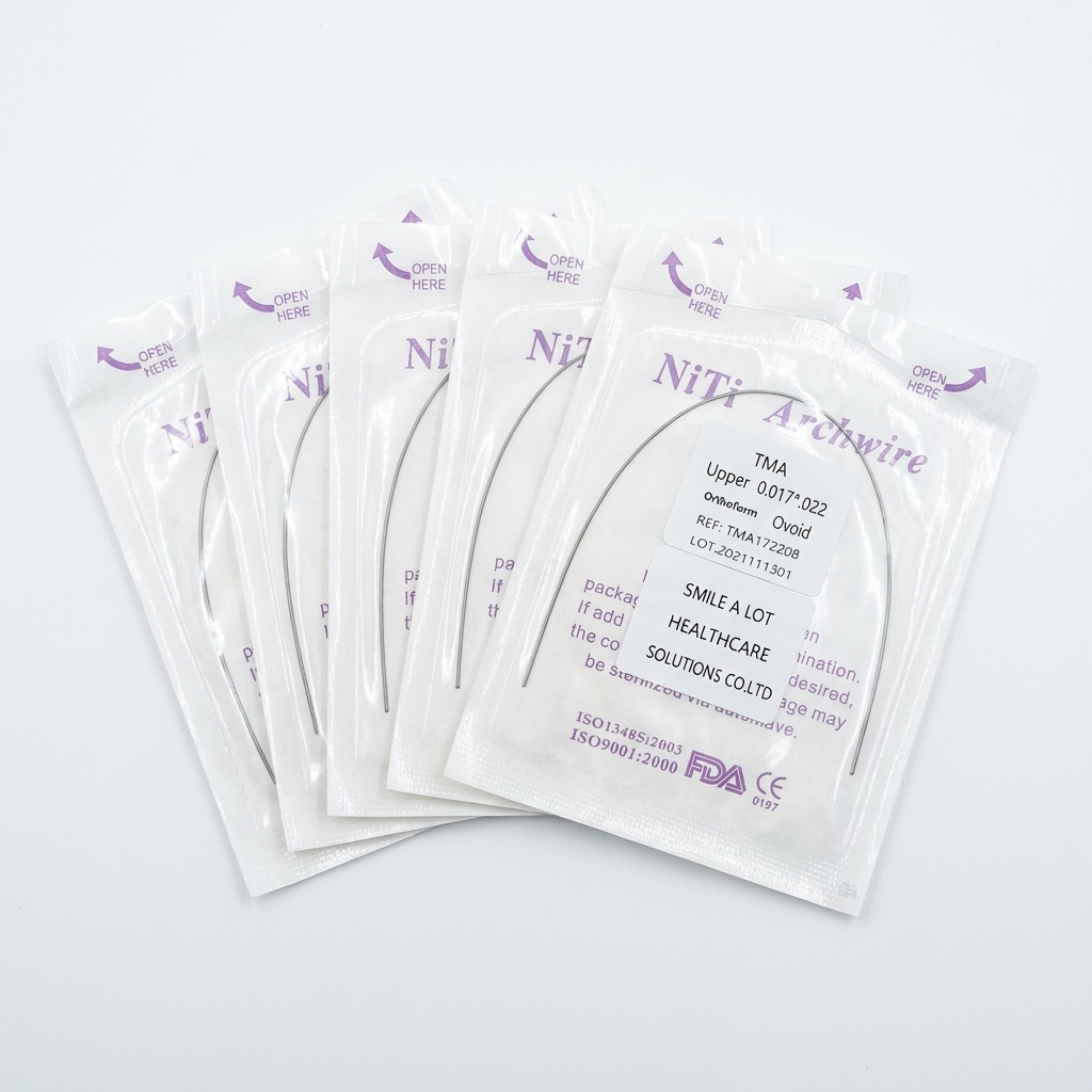 Dental Orthodontic Archwire TMA(Beta Titanium) wire Round /Rectangular 1 pc/pack