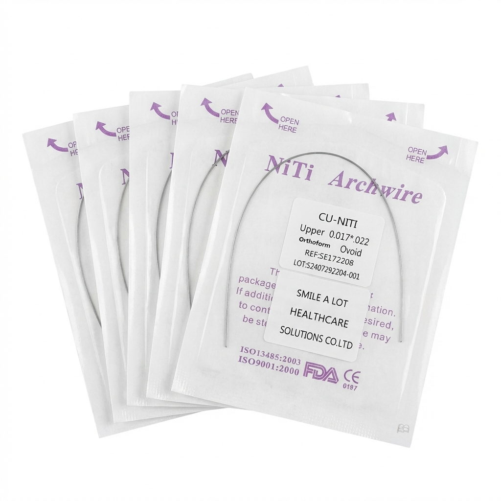 Dental Orthodontic CU-NITI Archwire Round/Rectangular 1 pc/pack
