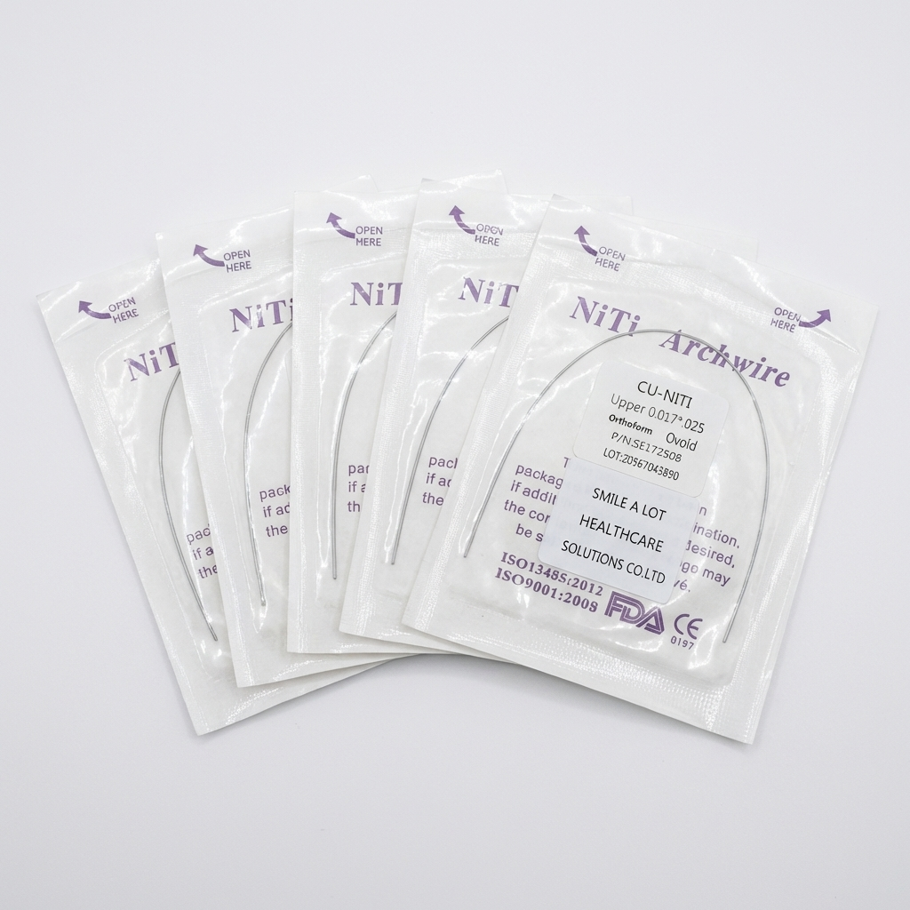 Dental Orthodontic CU-NITI Archwire Round/Rectangular 1 pc/pack