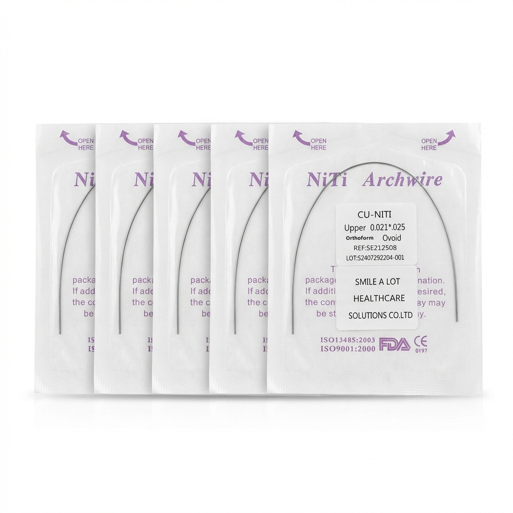 Dental Orthodontic CU-NITI Archwire Round/Rectangular 1 pc/pack