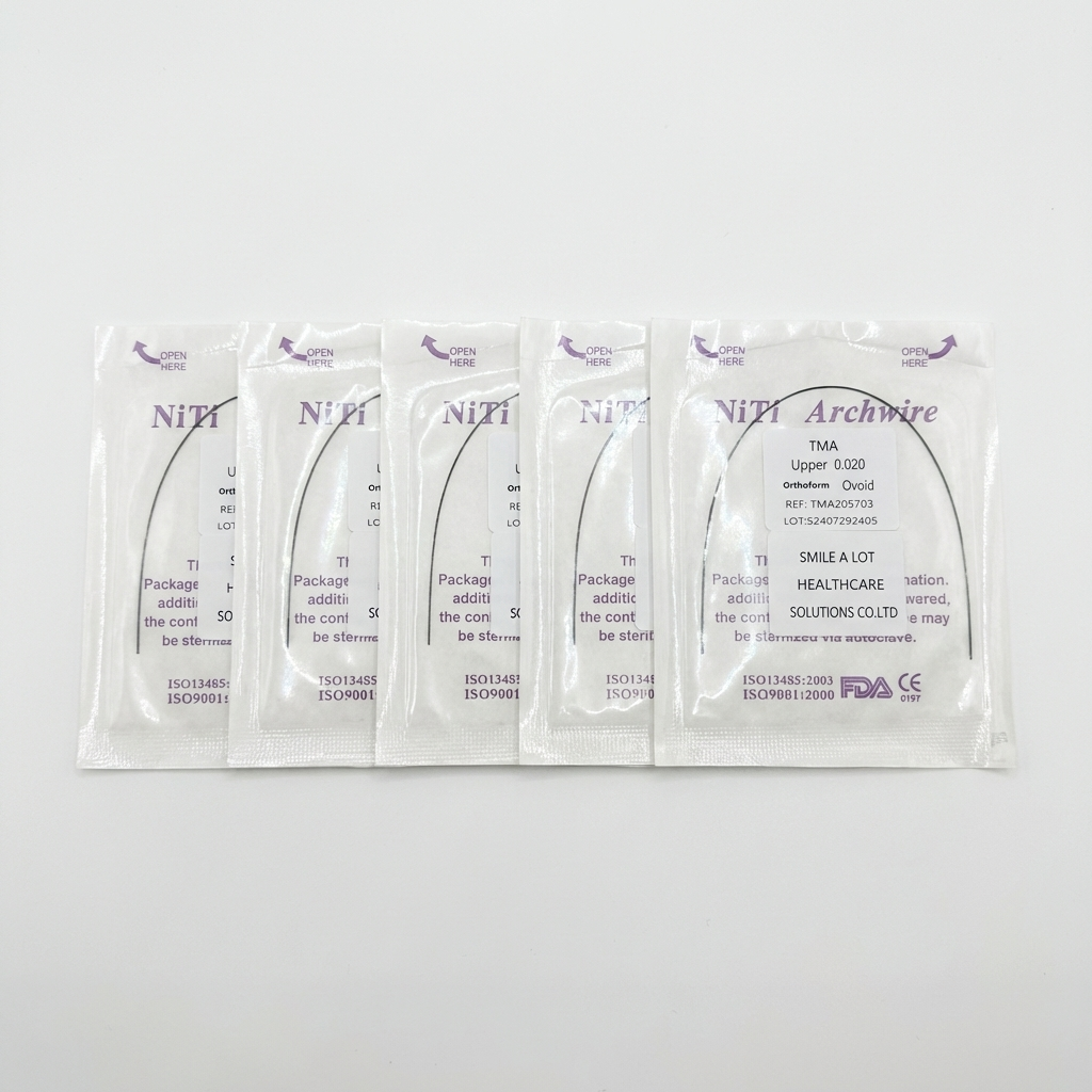 Dental Orthodontic Archwire TMA(Beta Titanium) wire Round /Rectangular 1 pc/pack
